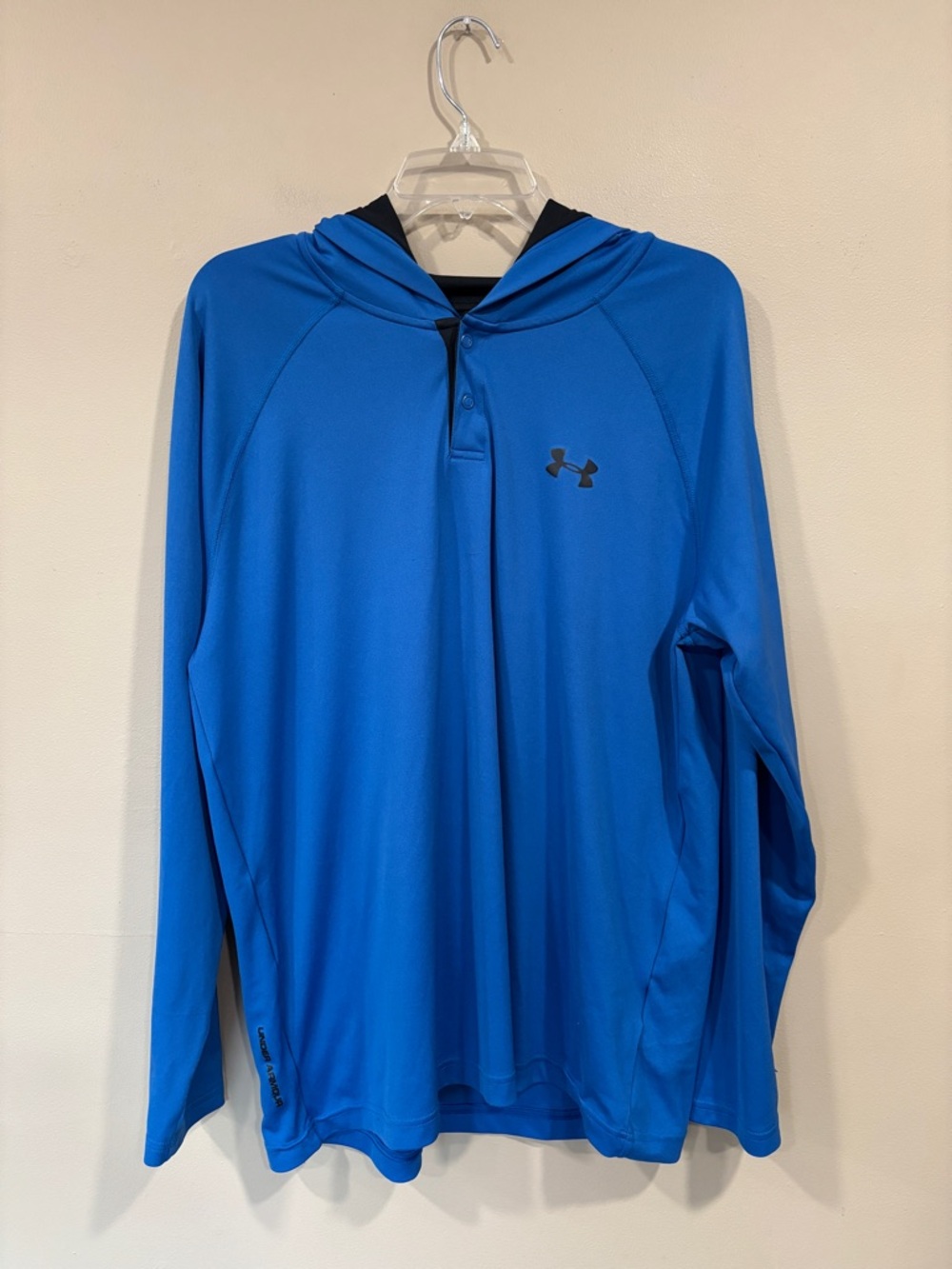 Under Armour Men’s Long Sleeve Heat Gear Hoodie Shirt Size L